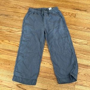 Patagonia flowy wide leg indigo pants